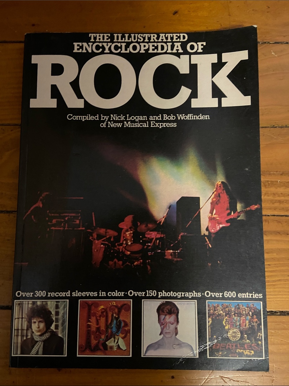 Vintage 70s 1970s Rock n Roll photo Book Beatles Bowie Dylan Harmony 50s 60s 70s